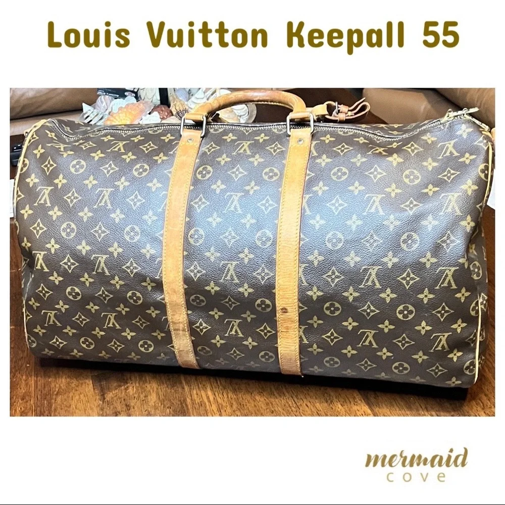 Louis Vuitton Monogram Keepall 55 Top Handle - Picture 2 of 16